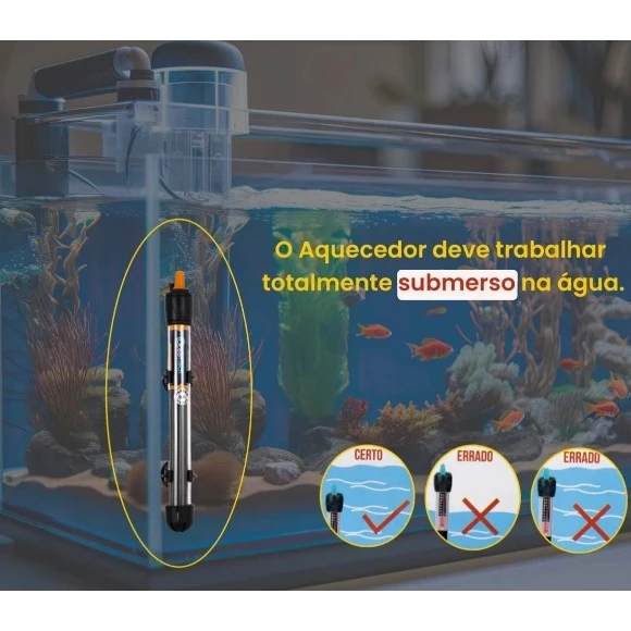 Termostato Aquecedor OceanTech Warmer X6 - Imagem 4