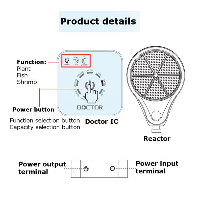 Removedor de Algas Chihiros Doctor – 3ª Geração – Para Aquários de Água Doce - Imagem 4