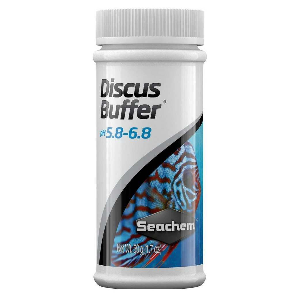 Tampão Seachem Discus Buffer – Regulador de pH para Aquários de Discos