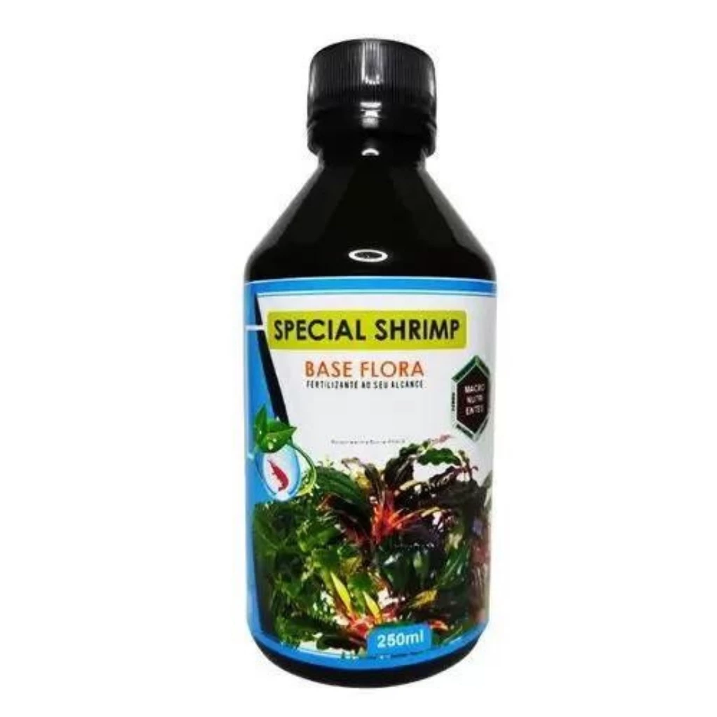 Fertilizante Base Flora Special Shrimp 250ml – Para Aquários de Camarões