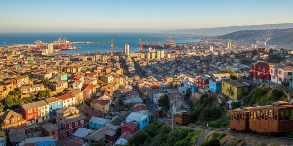 Valparaíso: o mosaico vertical do Chile