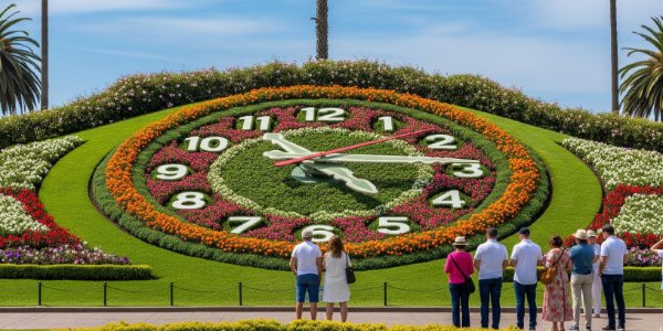 O tempo que floresce em Viña del Mar